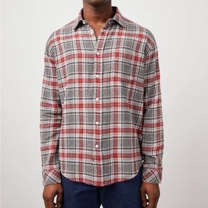 Rails Men’s Lennox Plaid Flannel Shirt NEW